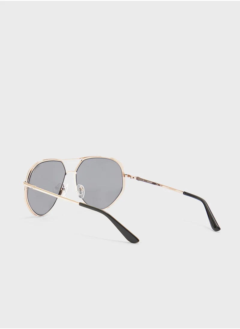 GUESS Gu0021902A59 Oversize Sunglasses