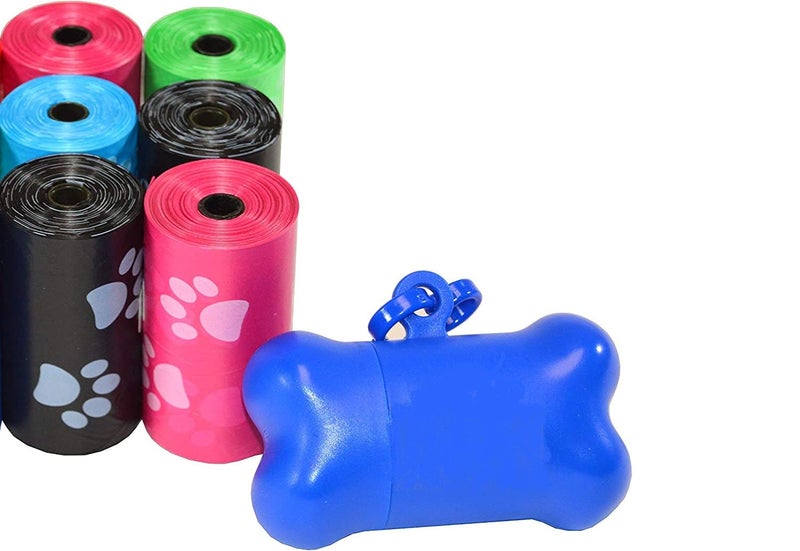 The DDS Store Scented Pooper Scooper Bags with 2 Holder and (6 Rolls) - Image 1
