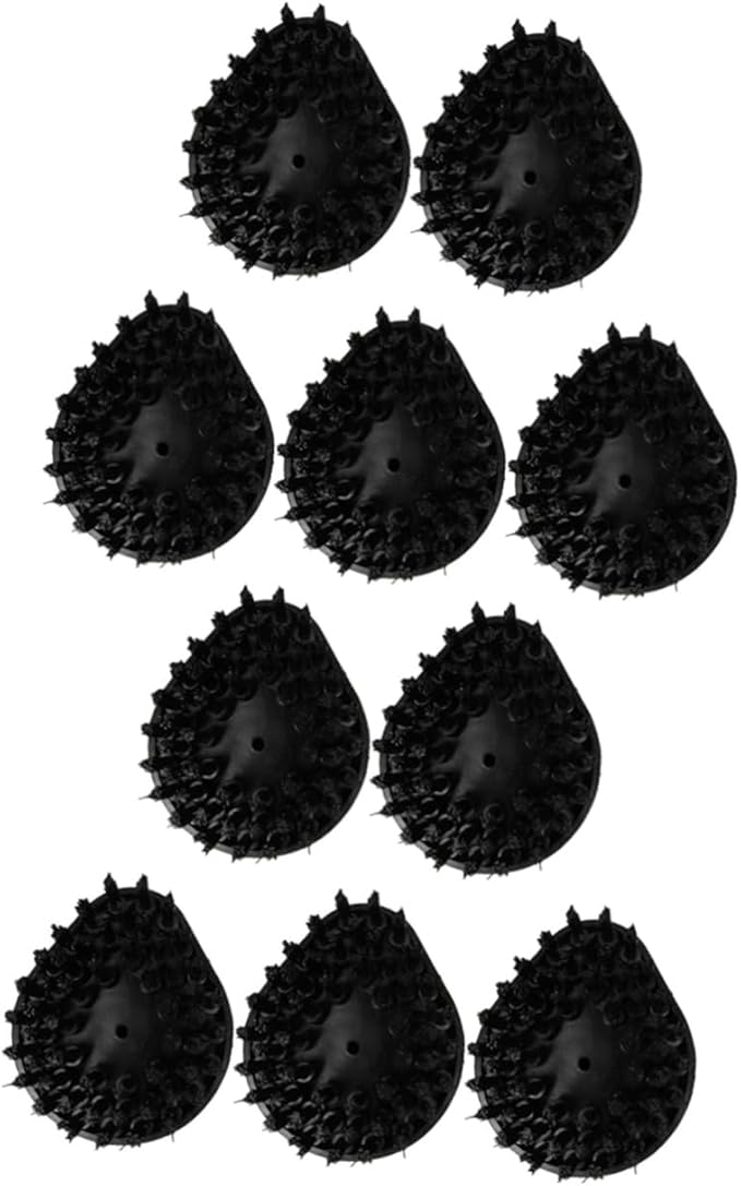2 Pack Multi Purpose Household Cleaning Brush For Steam Washer Machine Hairbrush Black - Image 1
