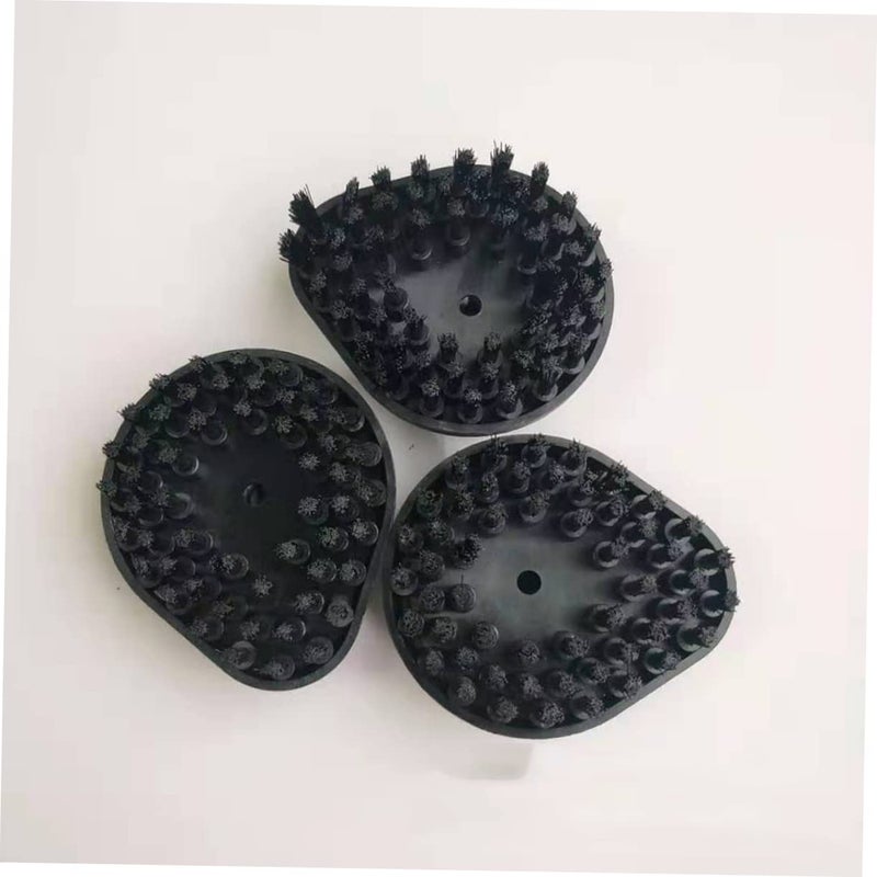 2 Pack Multi Purpose Household Cleaning Brush For Steam Washer Machine Hairbrush Black - Image 5