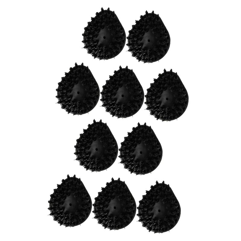 2 Pack Multi Purpose Household Cleaning Brush For Steam Washer Machine Hairbrush Black - Image 2