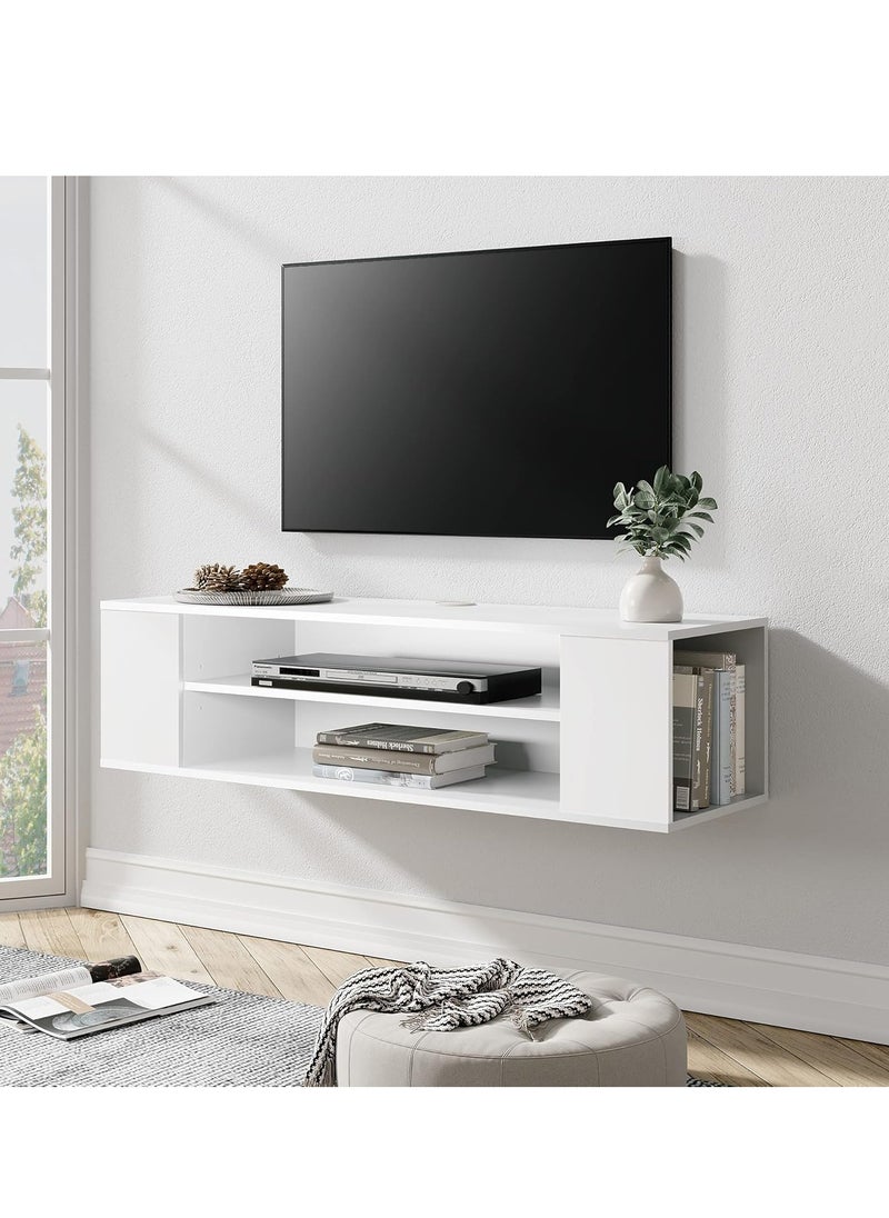 MODERN HOME floating tv unit cabinet with 4 storages for living room and entertainment center  - Image 2