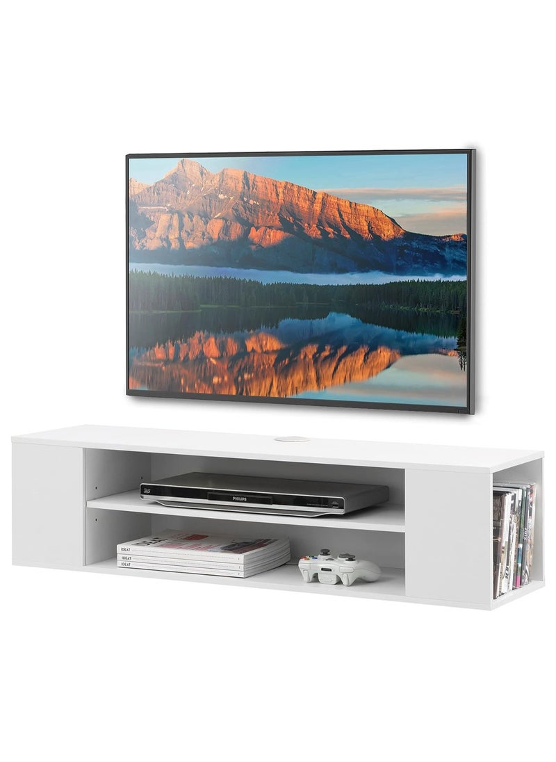 MODERN HOME floating tv unit cabinet with 4 storages for living room and entertainment center  - Image 4