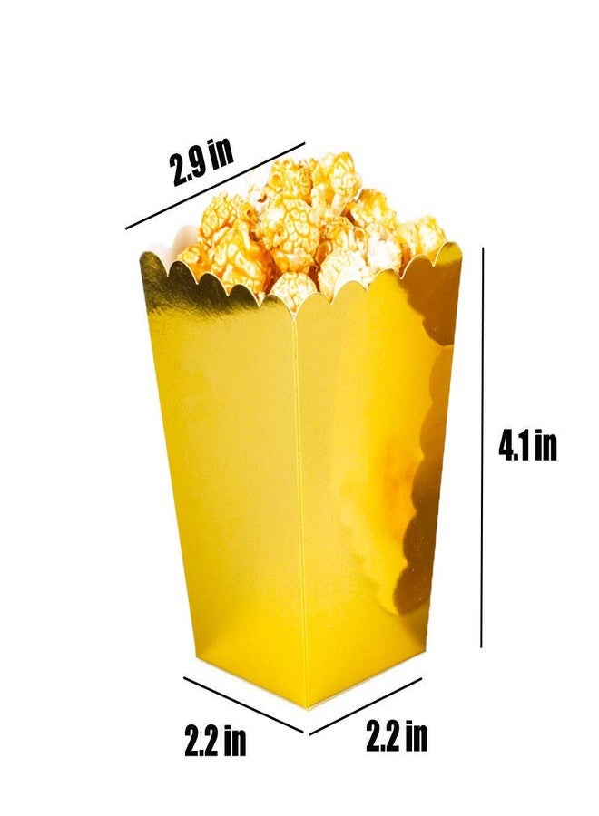 Aimto علب فشار ذهبية من Aimto، علب هدايا حفلات من الورق المقوى، 24 قطعة - Image 3