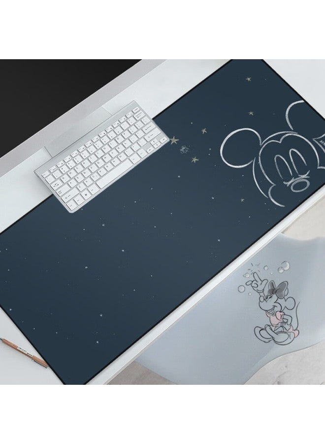 Lesailes Feidun Lesailes Dreamer Game Anime Oversized Mouse Pad, Computer Keyboard Desk Mat, Blue 900*400*4mm - Image 2