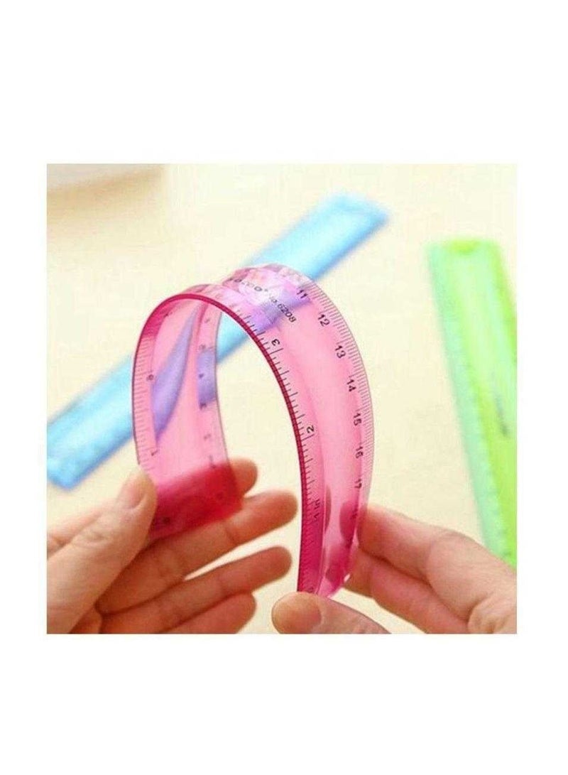 24 pieces - flexible ruler 30 cm, multi-colour - Image 2