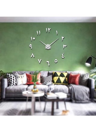 Large DIY Wall Clock Modern 3D Wall Clock with Arabic Number - pzsku/Z4D974509FDBA3A2969A3Z/45/_/1719599258/2450b5e6-4e80-4628-8416-9f2c5de95035