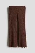 H&M brown leopard print