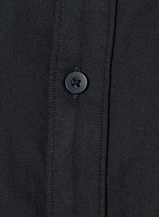 Splash FAV Basic Regular Fit Button-Down Collar Textured Long Sleeves Shirt