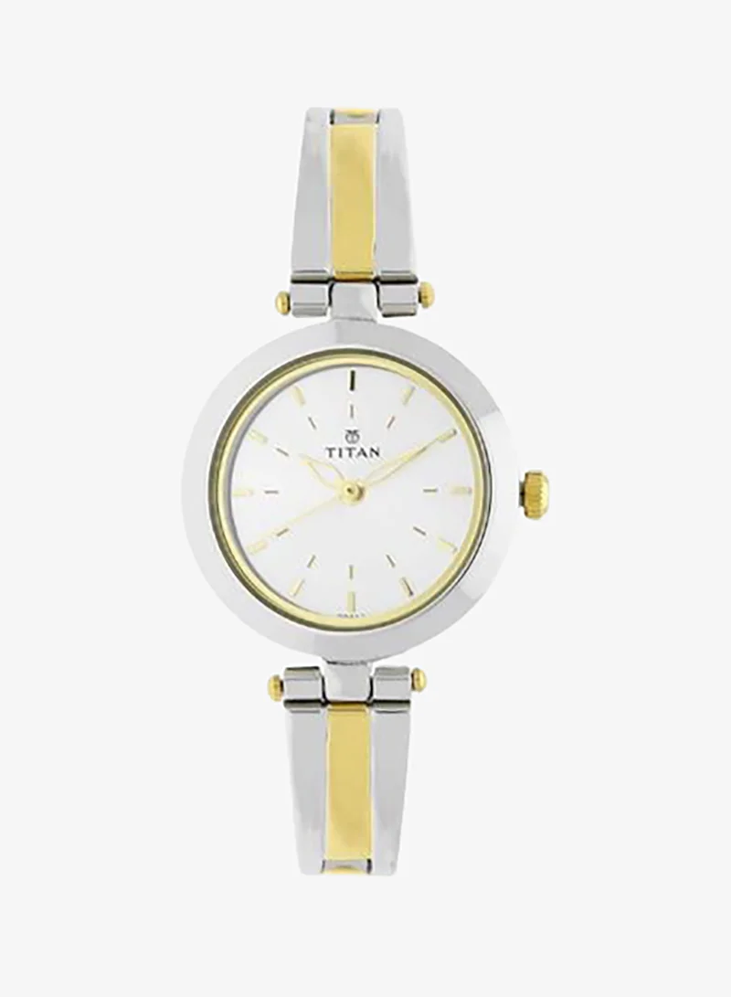 تيتان Women's Stainless Steel Analog Watch 2574BM01 - 40 mm