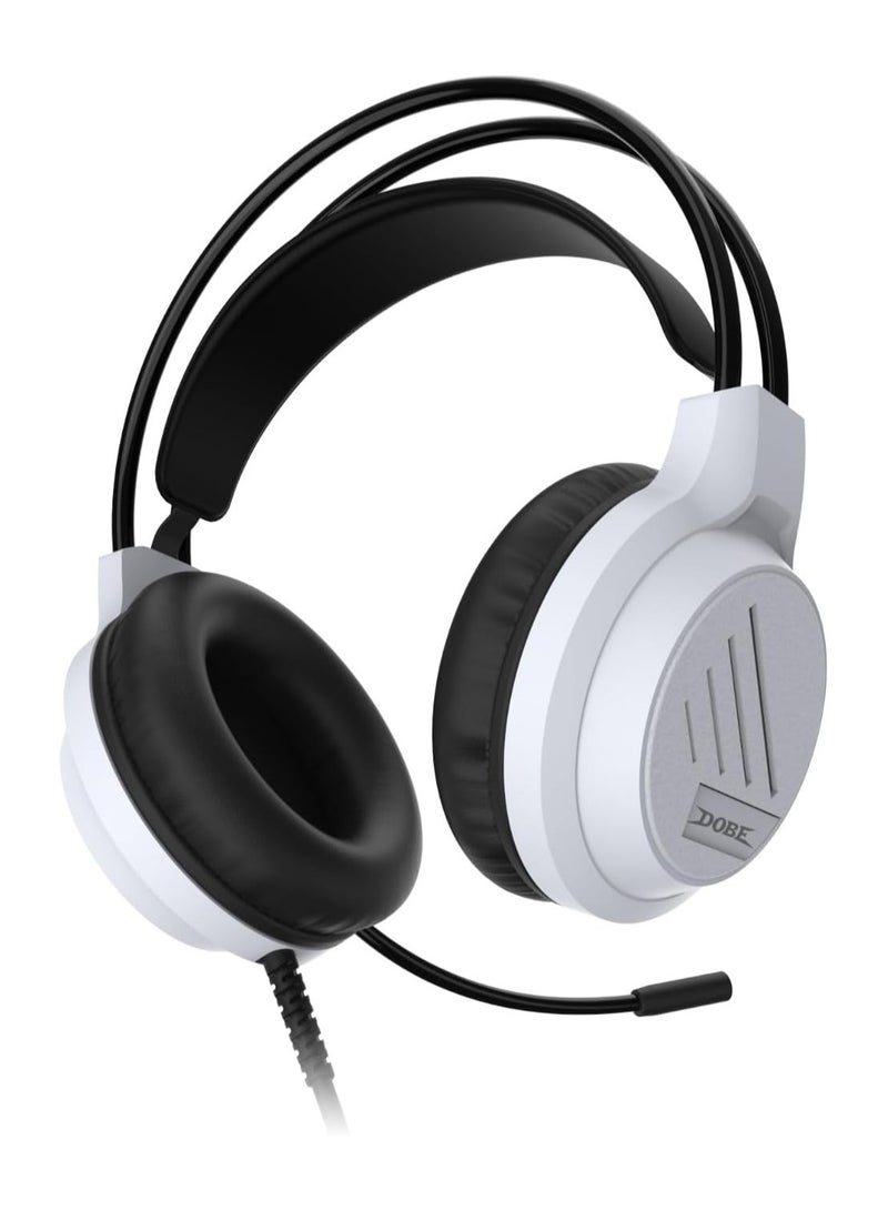 DOBE Stereo Gaming Headphone White - TP5-3592 - Image 1