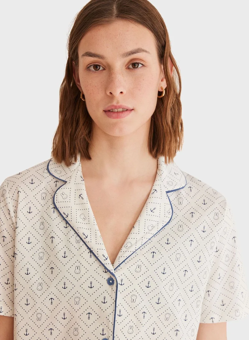 women'secret Ancla Pyjama Set
