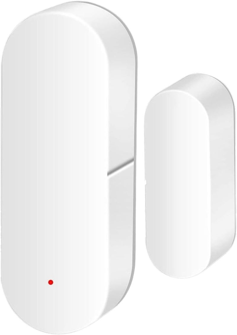 مستشعر باب/نافذة ذكي واي فاي، كاشف دخول لاسلكي مع تنبيهات فورية، يعمل مع Tuya/Alexa/Google Home، لا حاجة لمركز تحكم (عبوة واحدة) - Image 1