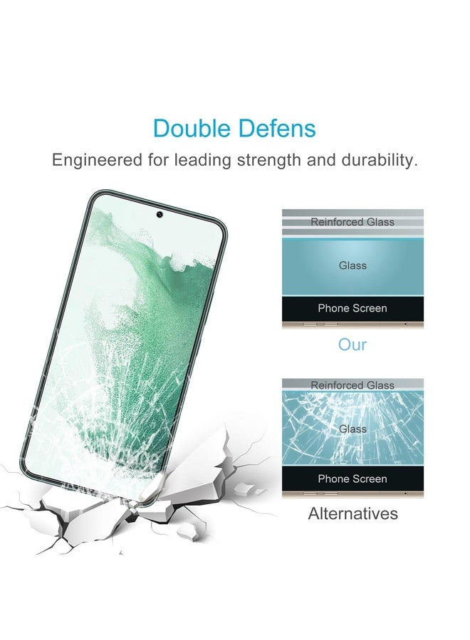 HuHa Case Cover 10 PCS 0.18mm 9H 2.5D Tempered Glass Fingerprint Unlock Film For Samsung Galaxy S22+ 5G - Image 5