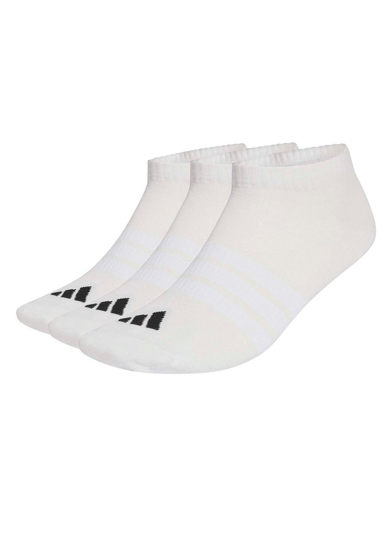 Adidas Thin&Light Essentials Low Cut Socks 3 Pair Pack - Image 1
