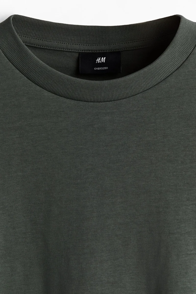 H&m Oversized Fit Cotton T-shirt