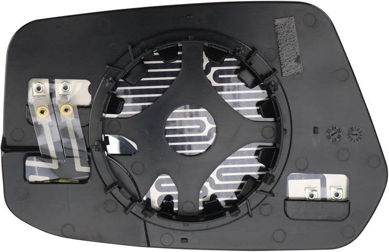 TRQ Driver Side Mirror Glass Heated Compatible with 2011-2012 Ford Fusion 2011 Mercury Milan FO1324209 - Image 5