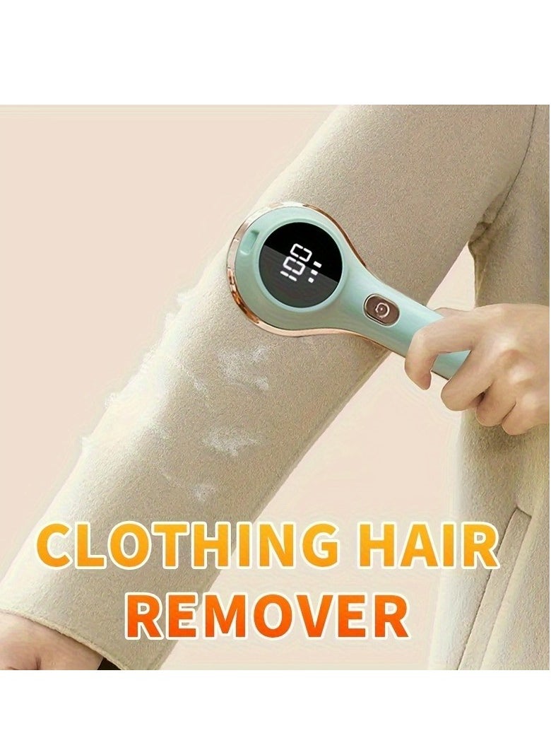 Generic 1pc, Fabric Shaver, Electric Lint Remover, USB Rechargeable Sweater Shaver, Power Lint Shaver, Fuzz Remover, Pilling Remover, Portable Hairball Trimmer For Clothes  - Image 2