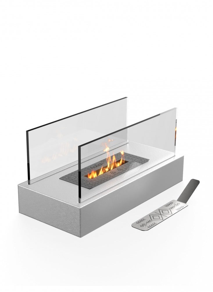 naqsh Ethanol Heater White  - Image 1
