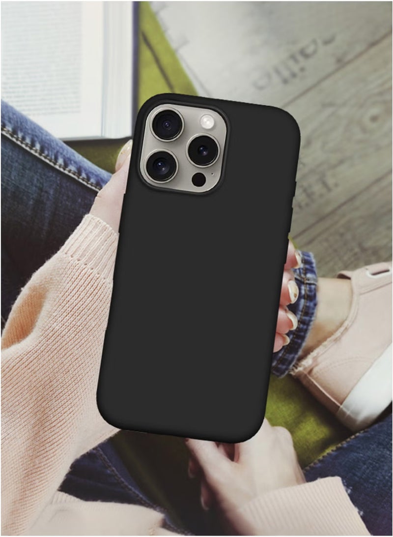 (for iPhone 16 Pro) Case, Slim Silicone Case, Full Covered Anti Scratch Shockproof Protective Cover - Image 4