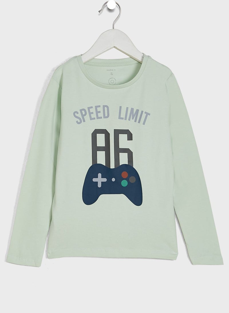 NAME IT Kids Graphic T-Shirt - Image 1