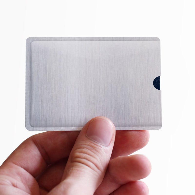 Topmeg حافظة مانعة لتسرب RFID ضد السرقة لحامل 4 بطاقات ائتمان و 2 جواز سفر - Image 3