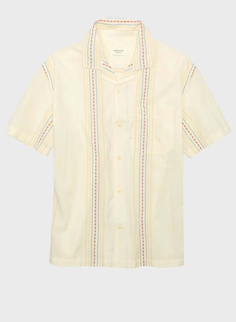 امريكان ايجل Relaxed Fit Button Down Shirt