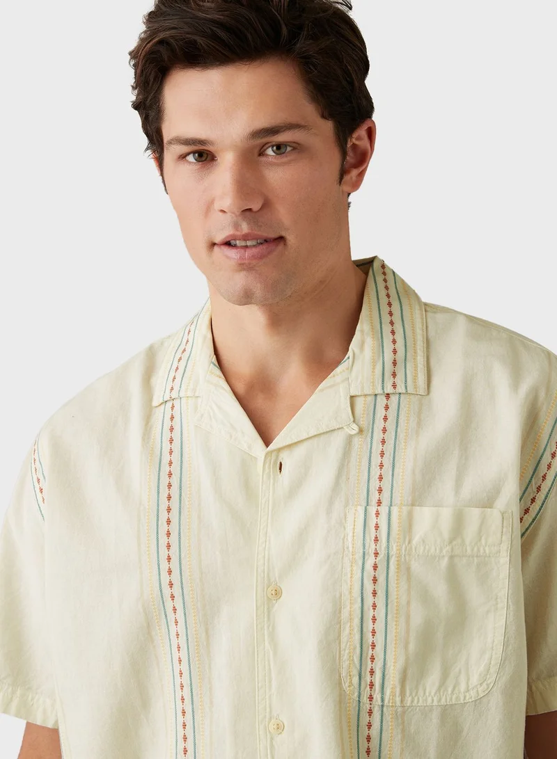 امريكان ايجل Relaxed Fit Button Down Shirt
