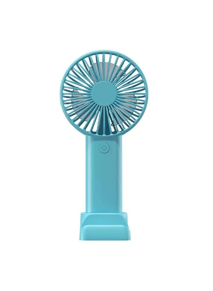 Goolsky Mini Handheld USB Fan – Quiet Portable Desk Fan, Rechargeable Personal Cooling Fan for Dorm/Office/Travel - Image 4
