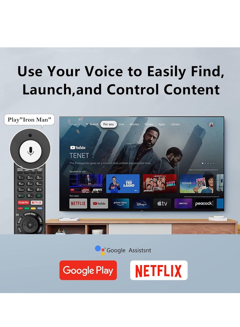 ELTRAZONE Replacement Remote Control for Sony TV, for Sony Bravia TVs, for All Sony 4K UHD LED LCD HD Smart TVs - With Battery - Image 4