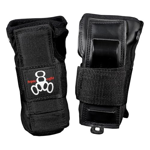 Triple Eight Triple 8 Saver Series Wristsaver II - Slide On Wrist Guard (Black, Large) - Image 1