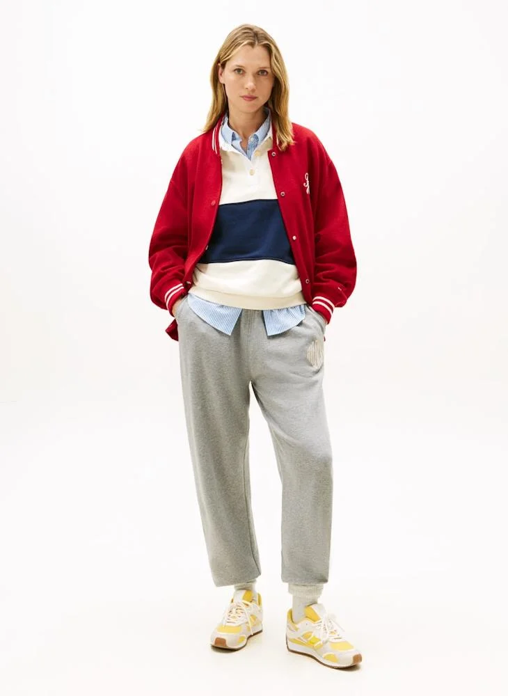 TOMMY HILFIGER Logo Drawstring Cuffed Sweatpants