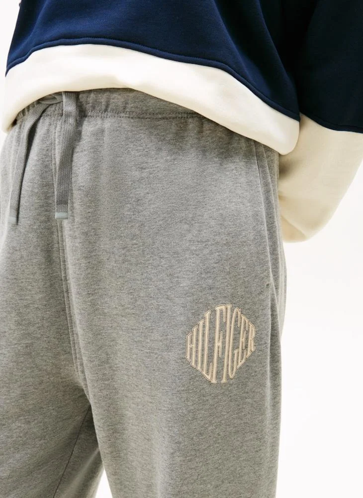 TOMMY HILFIGER Logo Drawstring Cuffed Sweatpants