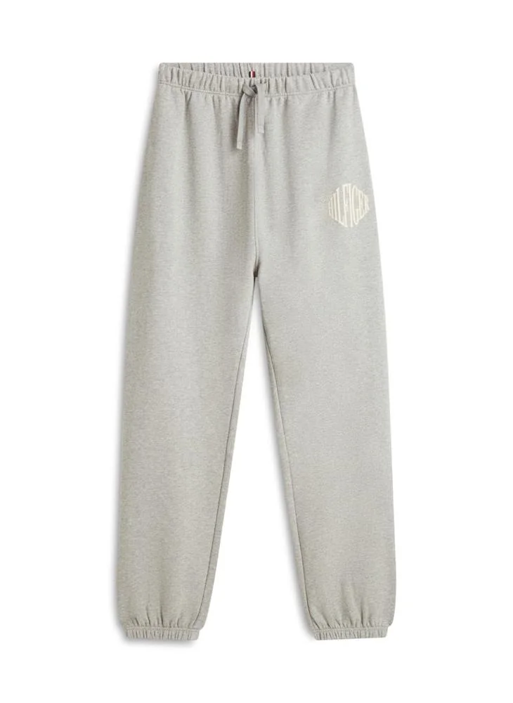 TOMMY HILFIGER Logo Drawstring Cuffed Sweatpants