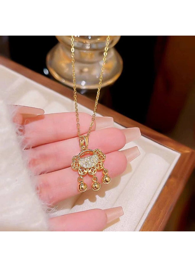 Traditional Longevity Lock Necklace - Image 2