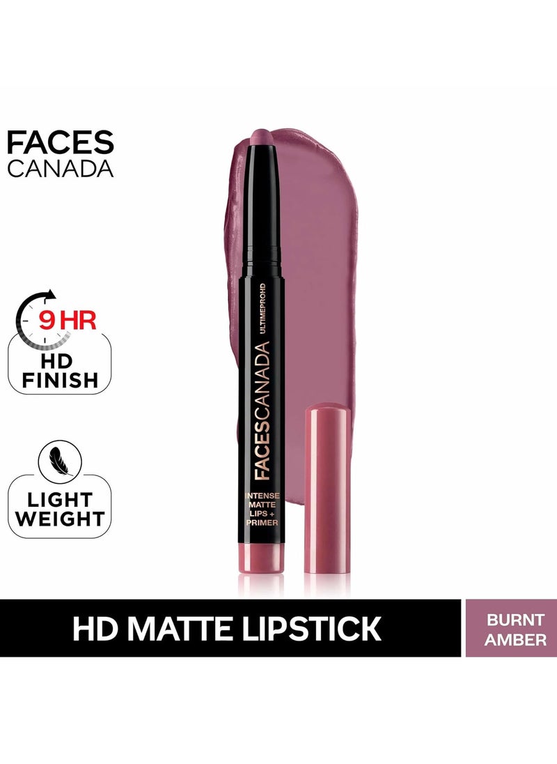 FACES CANADA Ultime Pro HD Intense Matte Lips Burnt Amber 25 1.4g