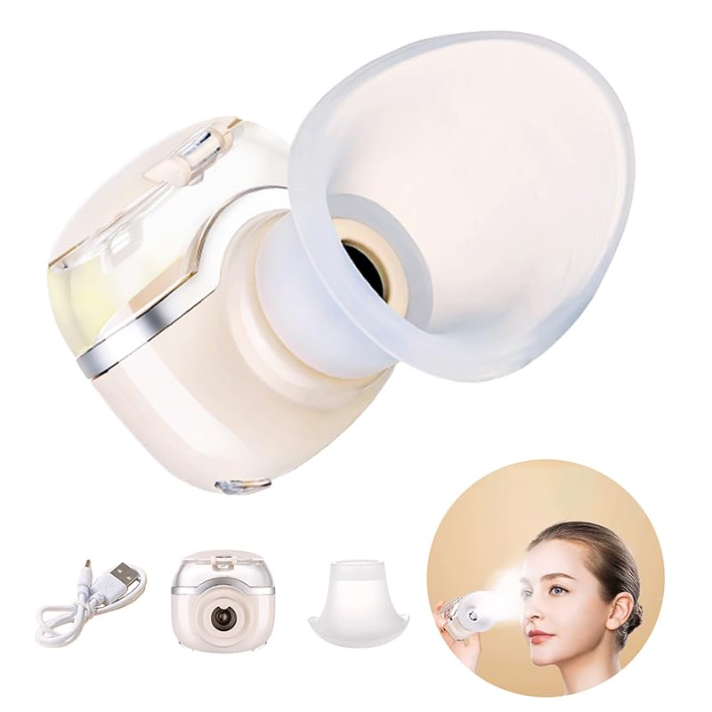 Johncase Heated Eye Sprayer for Dry Eyes Relief Mist Steamer Portable Warm Compress Eyes Mister for EyelidEye Skin SPA Eye Steam Relief Dry Eyes and Stye Mini Eye Drops Tool
