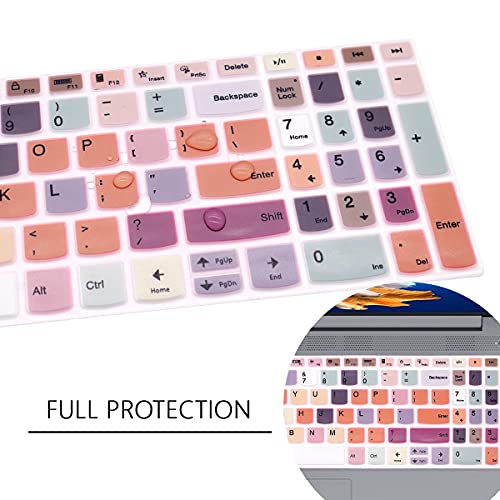 WYGCH Keyboard Cover for Lenovo Yoga 7/7i 15.6" 16", 2023 2022 IdeaPad 5/IdeaPad 3/IdeaPad 5i/IdeaPad 3i 15.6" 17.3"/Lenovo Flex 5 15.6", Yoga Slim 7 15", ideaPad Slim 7 15.6", ThinkBook 15/15p G2G3G4 - Image 5