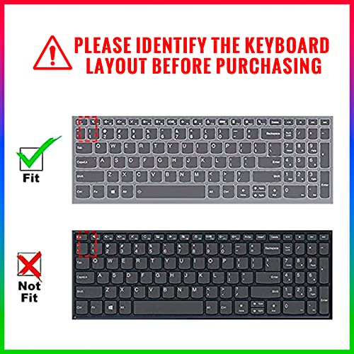 WYGCH Keyboard Cover for Lenovo Yoga 7/7i 15.6" 16", 2023 2022 IdeaPad 5/IdeaPad 3/IdeaPad 5i/IdeaPad 3i 15.6" 17.3"/Lenovo Flex 5 15.6", Yoga Slim 7 15", ideaPad Slim 7 15.6", ThinkBook 15/15p G2G3G4 - Image 2