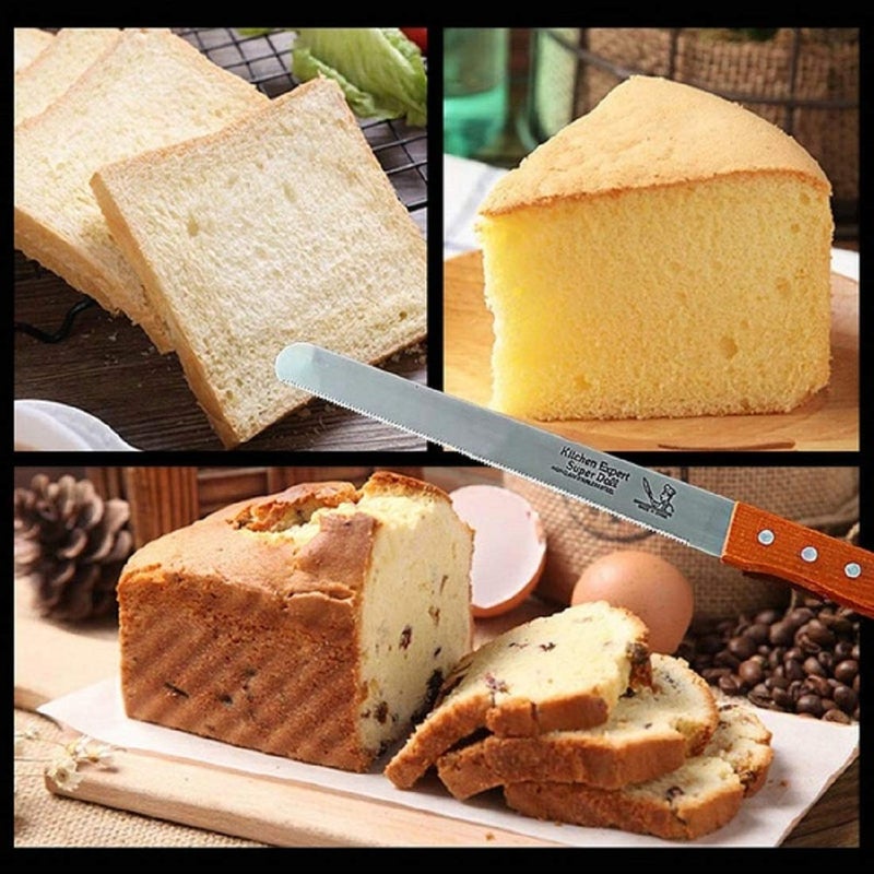 Sakar Sales Foldable Practical Bread Cutter Loaf Tort Slicing Cutting Slicing Guide Dough Cut Frame Kitchen Tool Bread Slicer 1 Pcs - Image 2