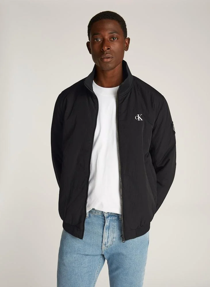 كالفن كلاين جينز Zip Through Padded Harrington Jacket