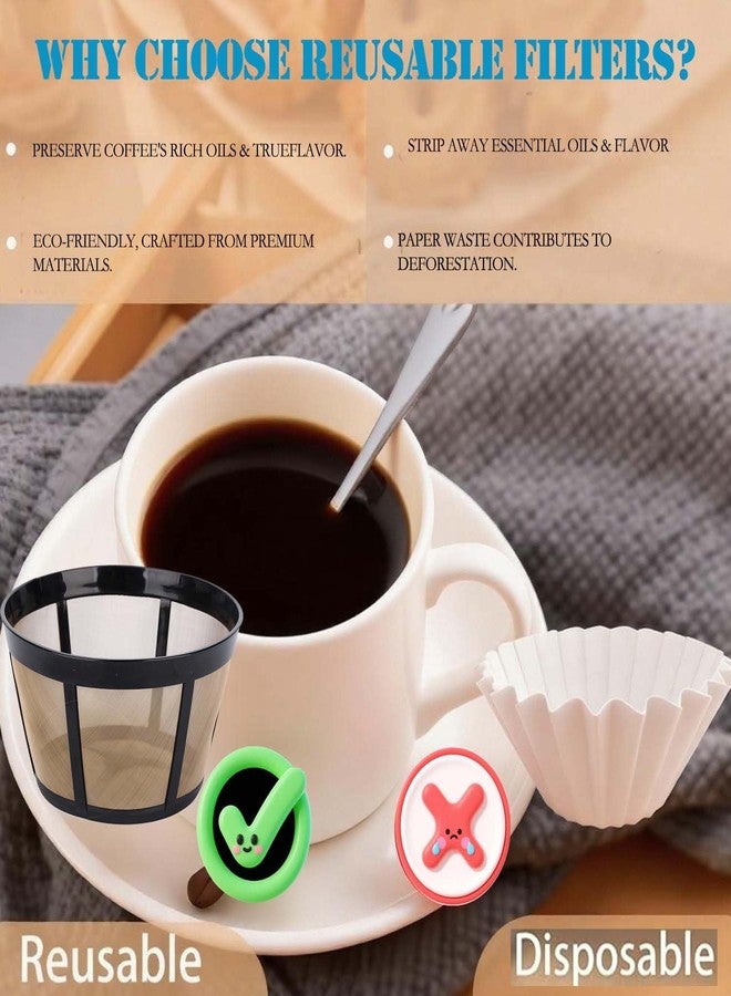Blisshour Reusable Coffee Filter, Fits BUNN Coffee Maker, Replaces BUNN Filters (8-12 Cup) - Image 4