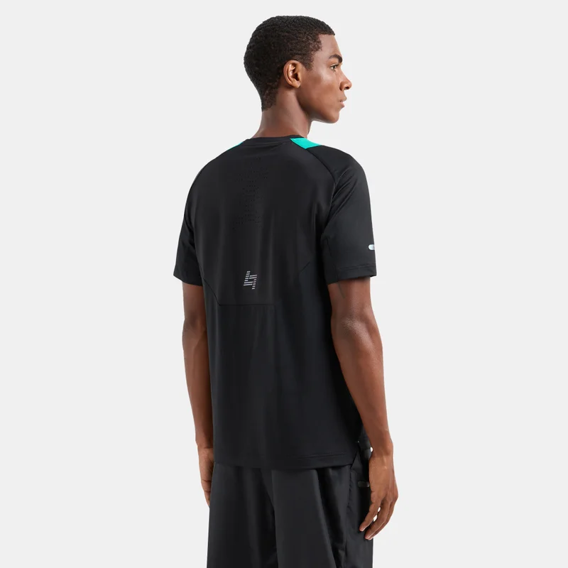 EA7 Emporio Armani Black Men's Ventus7 Top Performer T-Shirt for Men | Best Price UAE
