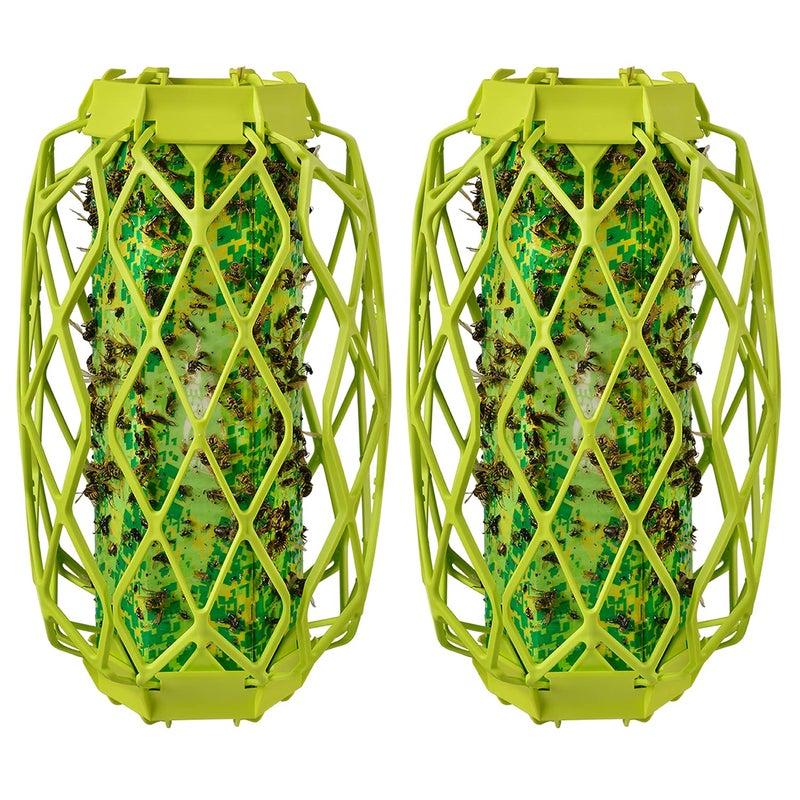RESCUE RESCUE! VisiLure® TrapStik for Wasps, Mud Daubers, Carpenter Bees – 2 Pack - Image 1