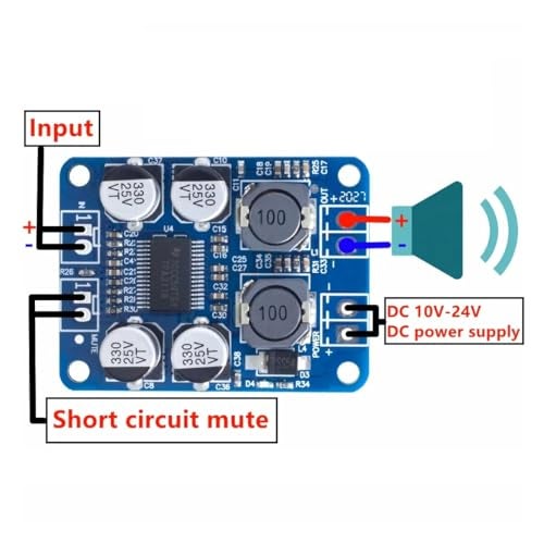 CentIoT - TPA3118 60W Mono PBTL Digital Audio Power Amplifier Board - Image 2