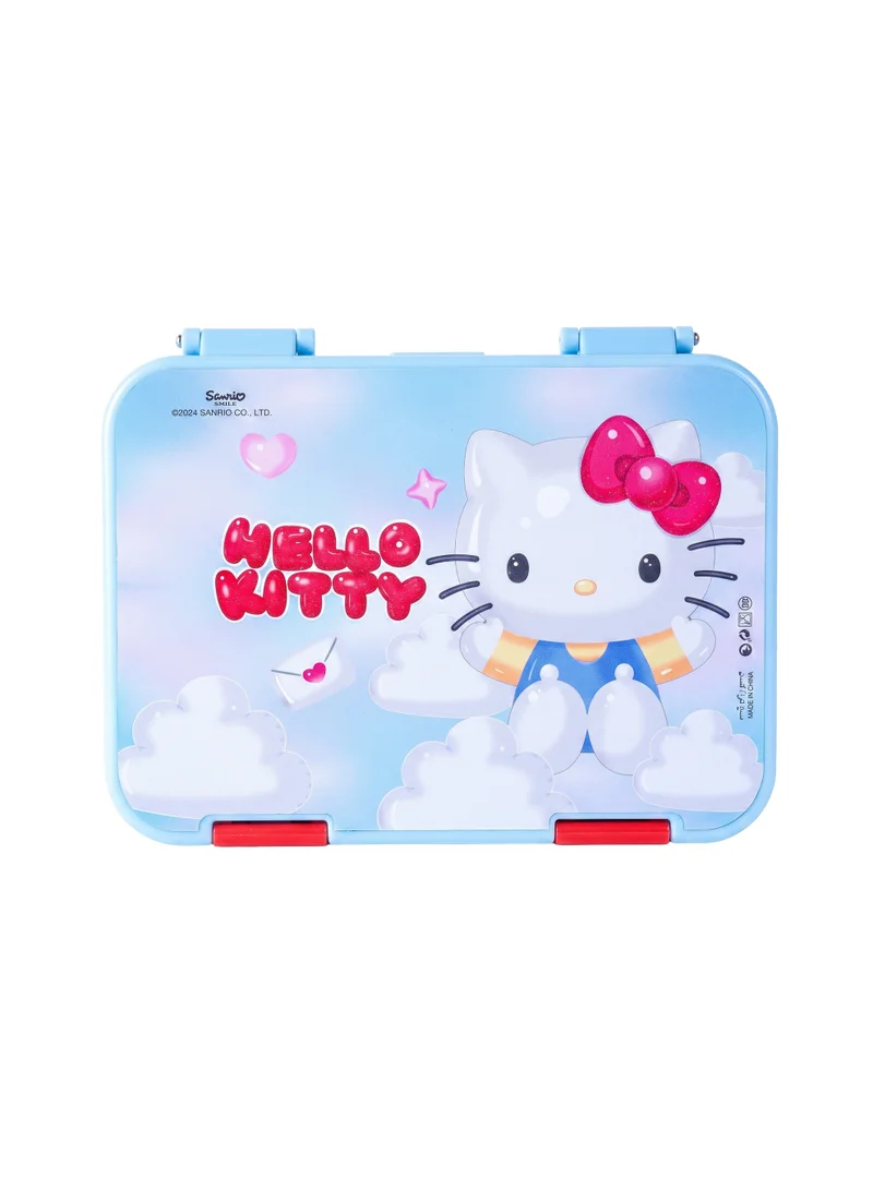 سانريو Sanrio Hello Kitty Regular Bento Lunch Box 800ML | Multi-Compartment Food Storage Box | ABS, Tritan, PP & TPE Lunch Container