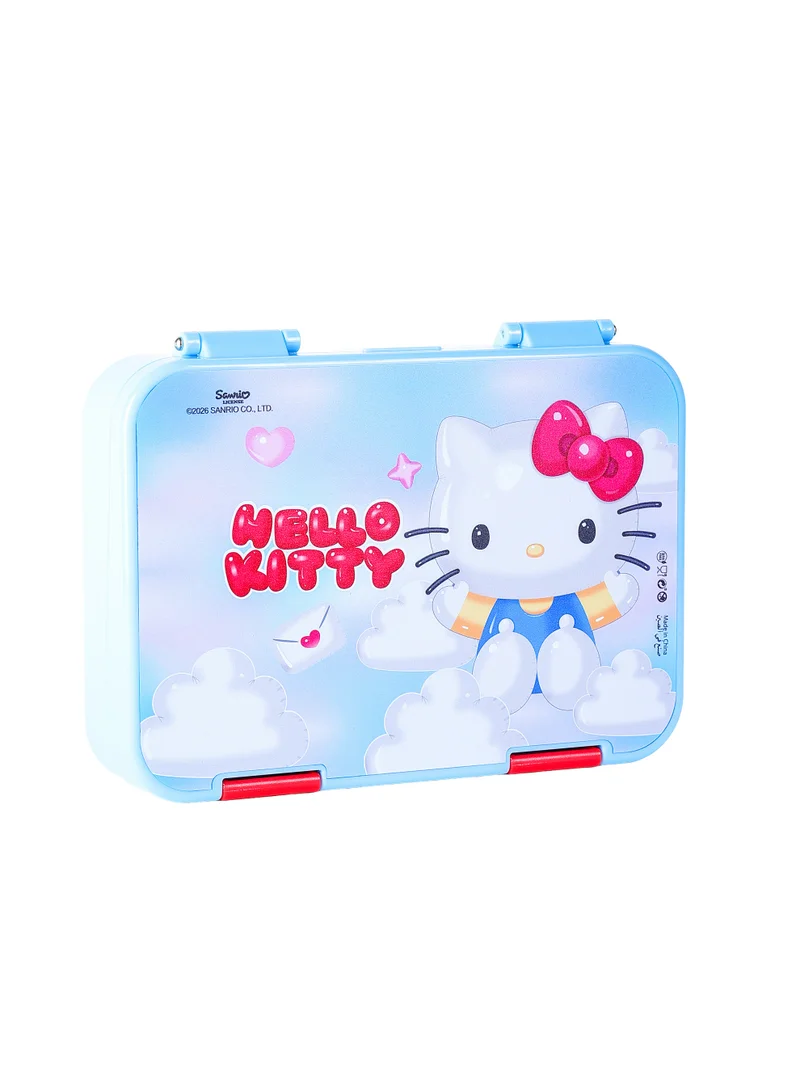 Sanrio blue Sanrio Hello Kitty Regular Bento Lunch Box 800ML | Multi-Compartment Food Storage Box | ABS, Tritan, PP & TPE Lunch Container for Men | Best Price UAE