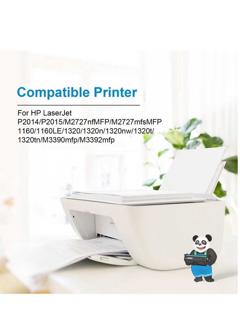 استا خرطوشة حبر متوافقة مع ASTA Q7553A 53A Universal Q5949A 49A لـ LaserJet P2014 P2015 M2727 M2727nfMFP M2727mfsMFP 1160 1160LE 1320 1320n 1320nw 1320t 1320tn M3390mfp M3392m طابعة اف بي اسود BK - Image 4