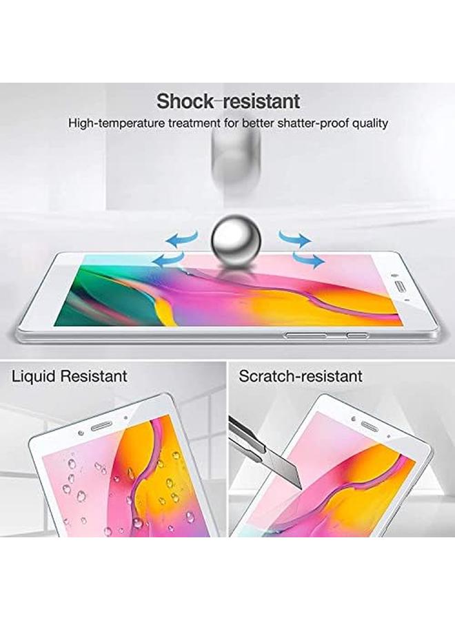 Procases 2 Pack Galaxy Tab A 8.0 2019 Screen Protector T290 T295 Tempered Glass Screen Film Guard For 8.0 Inch Galaxy Tab A 2019 Without S Pen Model Sm T290 Wi Fi Sm T295 Lte - Image 4