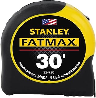 Stanley STANLEY FATMAX Tape Measure, 30-Foot (33-730)  - Image 1